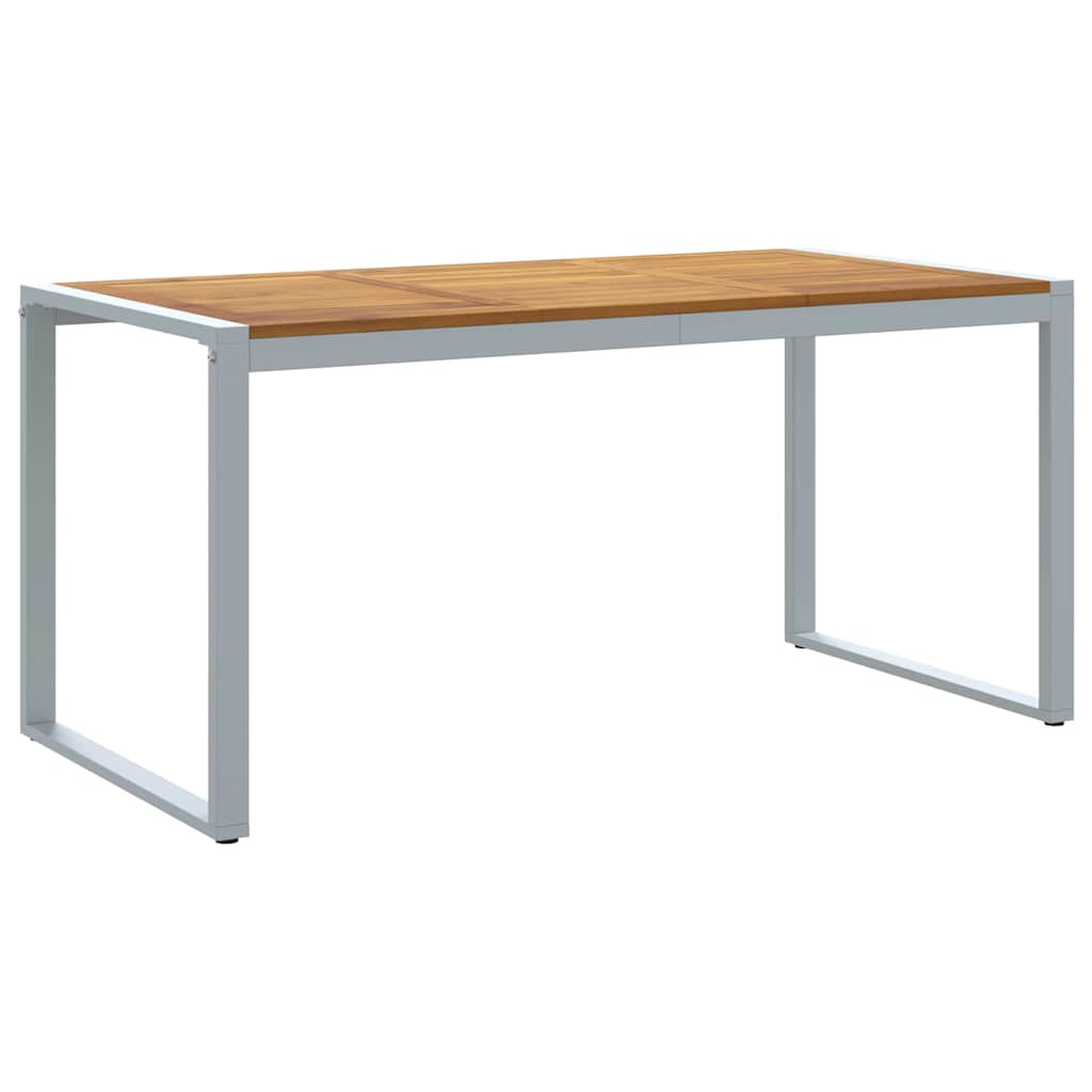 Garten Essgruppe 5 pcs Grau und Braun 160 x 80 x 75 cm