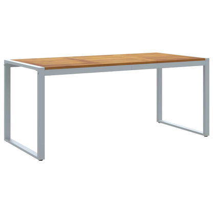 Garten Essgruppe 5 pcs Grau und Braun 180 x 90 x 75 cm