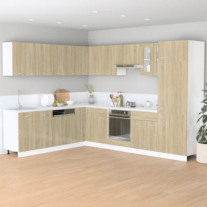 Hängeschrank Lyon Sonoma-Eiche 80x31x60 cm Holzwerkstoff