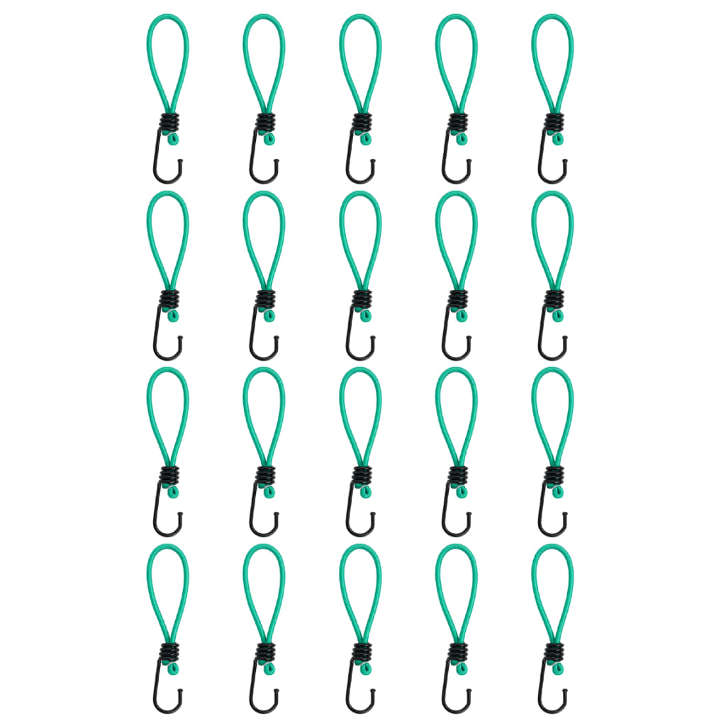 Spanngummis mit Haken 20 Stk. 15 cm