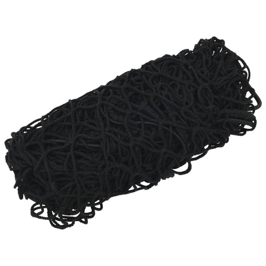 Anhängernetz mit Gummiseil Schwarz 2,1x1,25 m PP