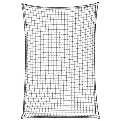 Anhängernetz mit Gummiseil Schwarz 2,2x1,5 m PP