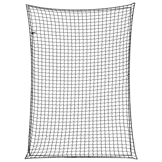 Anhängernetz mit Gummiseil Schwarz 3,5x2,5 m PP