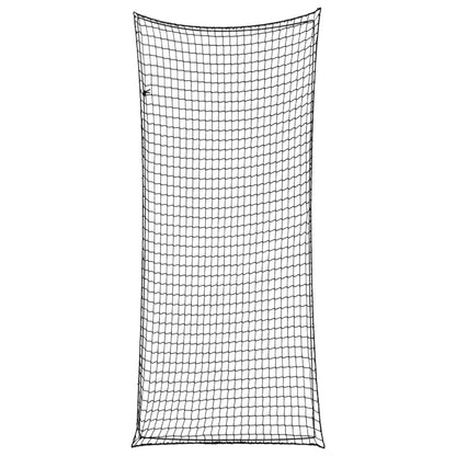 Anhängernetz mit Gummiseil Schwarz 8x3,5 m PP