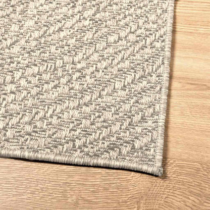 Teppich ZIZUR Creme 160x230 cm Jute-Optik Indoor und Outdoor