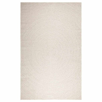 Teppich ZIZUR Creme 200x290 cm Jute-Optik Indoor und Outdoor