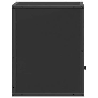Wand-Nachttische 2 Stk. Schwarz 40x31x39,5 cm