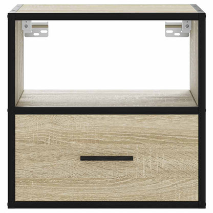 Wand-Nachttisch Sonoma-Eiche 40x31x39,5 cm