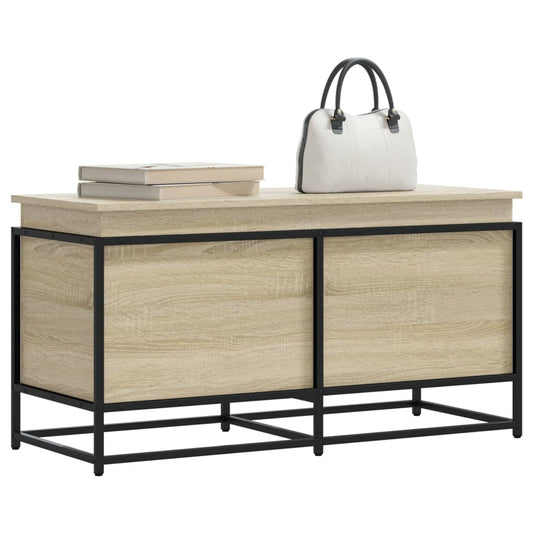 Aufbewahrungsbox mit Deckel Sonoma 100x40x51,5 cm Holzwerkstoff