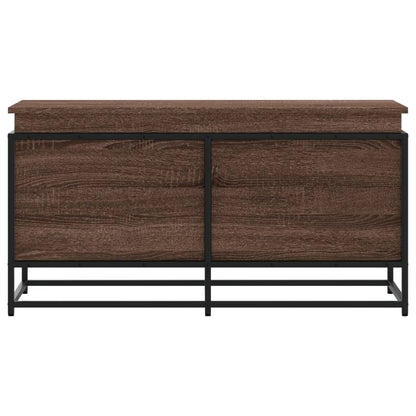 Aufbewahrungsbox mit Deckel Eichen-Optik 100x40x51,5 cm