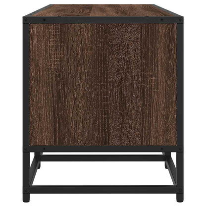 TV-Schrank Eichen-Optik 160x35x41 cm Holzwerkstoff und Metall