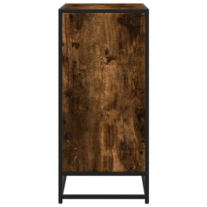 Skænk røget eg 68x35x76 cm træmateriale og metal