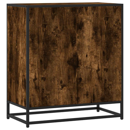 Skænk røget eg 68x35x76 cm træmateriale og metal