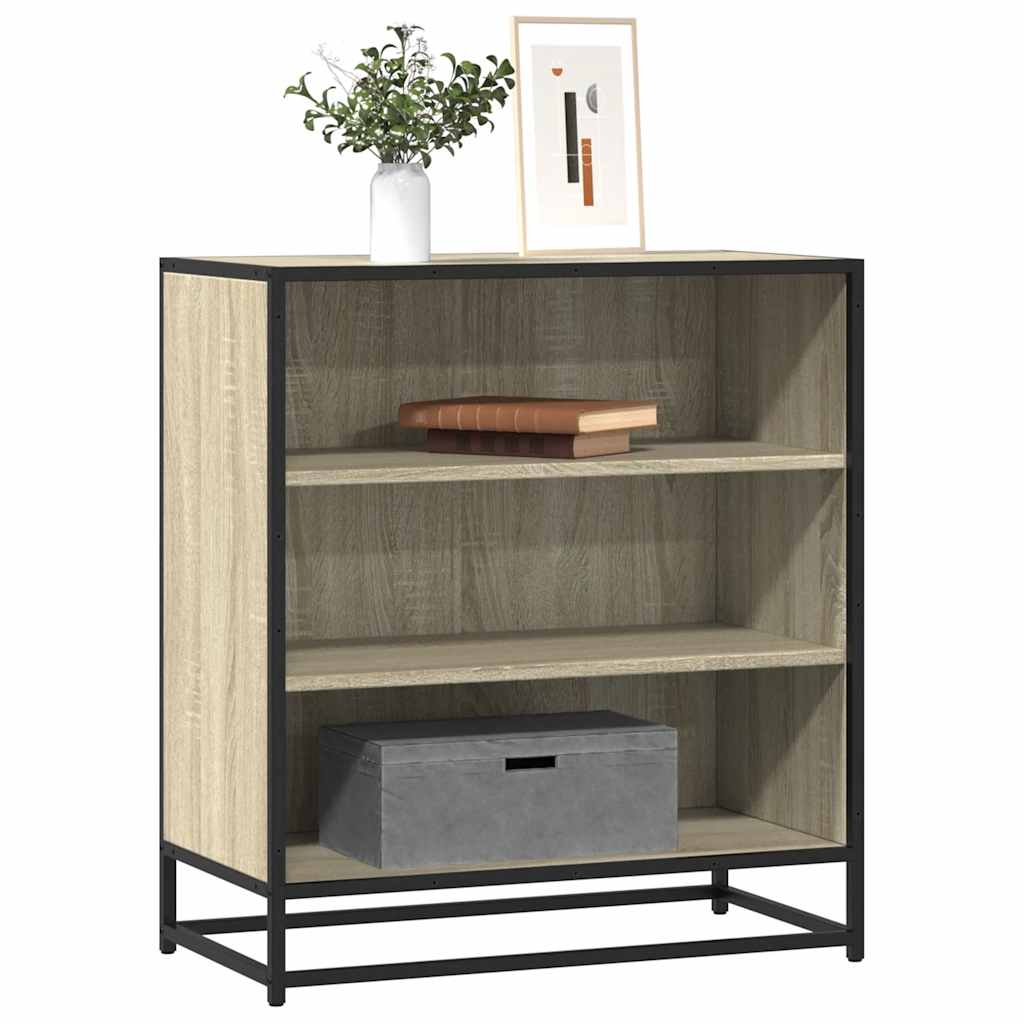 Skænk Sonoma eg 68x35x76 cm træmateriale og metal