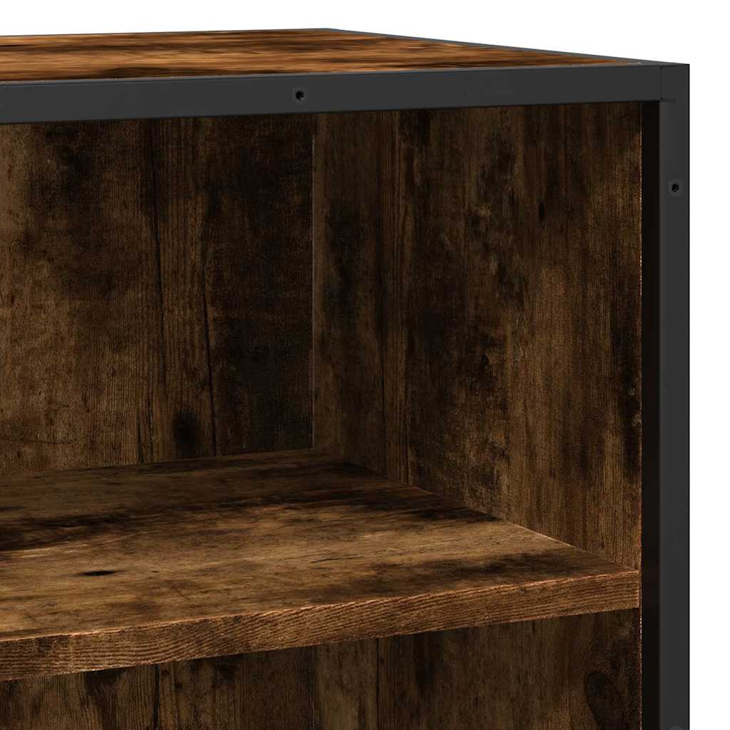 Skænk røget eg 68x35x76 cm træmateriale og metal