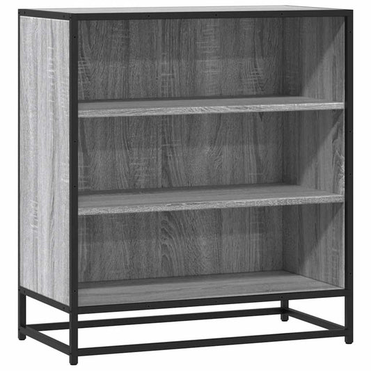 Skænk Grå Sonoma 68x35x76 cm Træmateriale og Metal