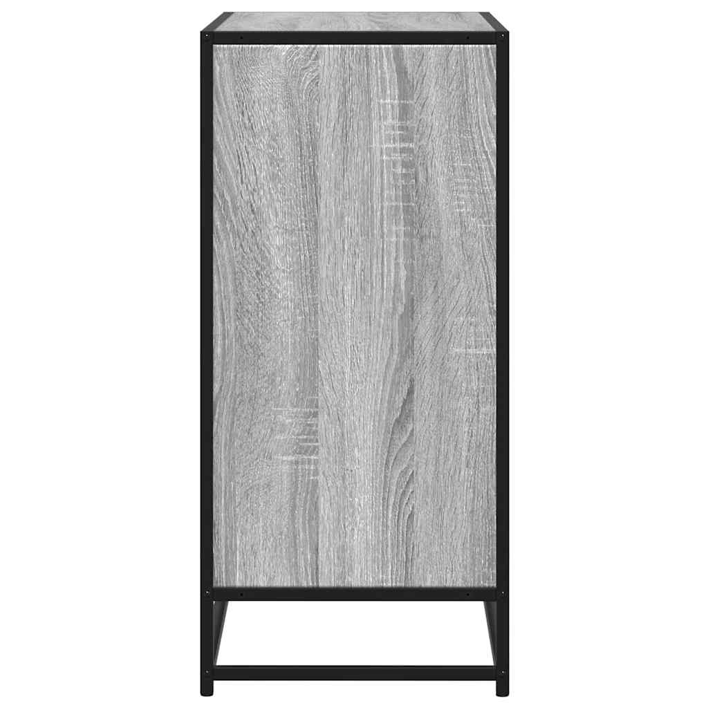 Skænk Grå Sonoma 68x35x76 cm Træmateriale