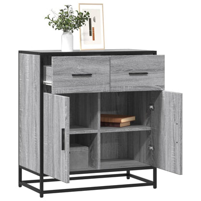 Skænk Grå Sonoma 68x35x76 cm Træmateriale