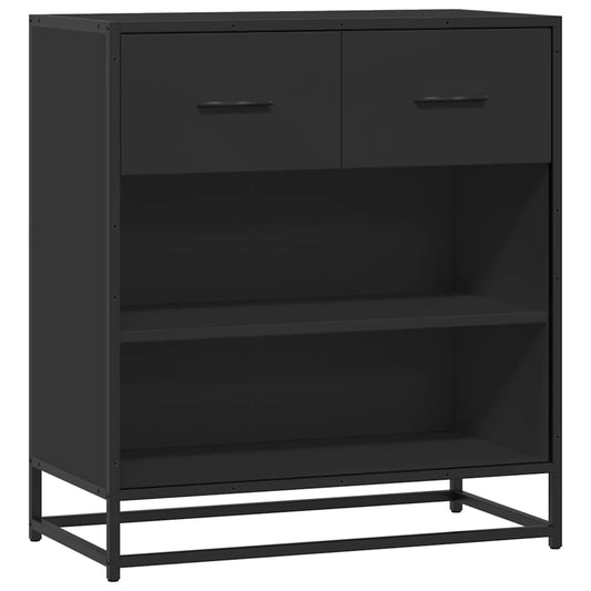 Skænk Sort 68x35x76 cm Træmateriale