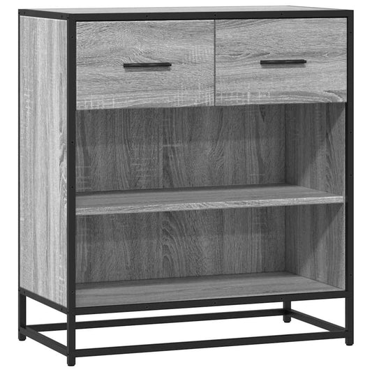 Skænk Grå Sonoma 68x35x76 cm Træmateriale