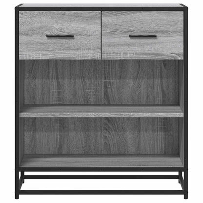 Skænk Grå Sonoma 68x35x76 cm Træmateriale