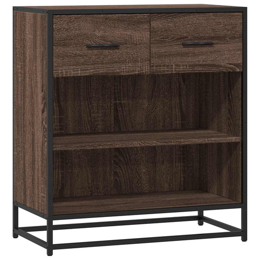 Skænk Brun Eg Look 68x35x76 cm Træmateriale
