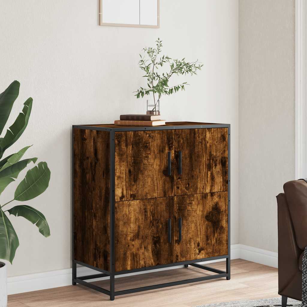 Skænk røget eg 68x35x76 cm træmateriale
