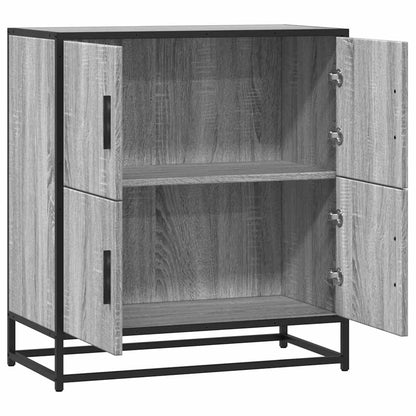 Skænk Grå Sonoma 68x35x76 cm Træmateriale
