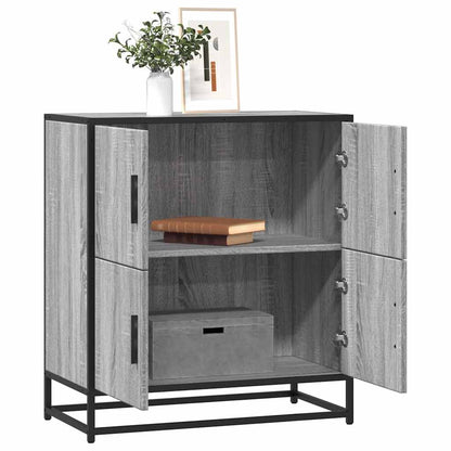 Skænk Grå Sonoma 68x35x76 cm Træmateriale
