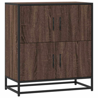 Skænk Brun Eg Look 68x35x76 cm Træmateriale