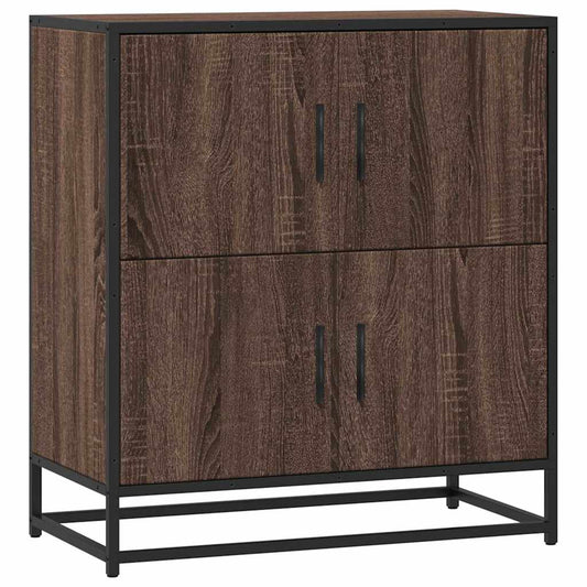 Skænk Brun Eg Look 68x35x76 cm Træmateriale