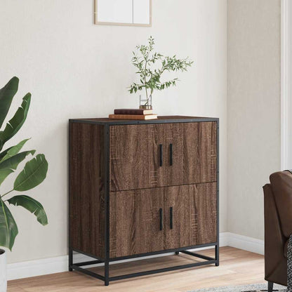 Skænk Brun Eg Look 68x35x76 cm Træmateriale