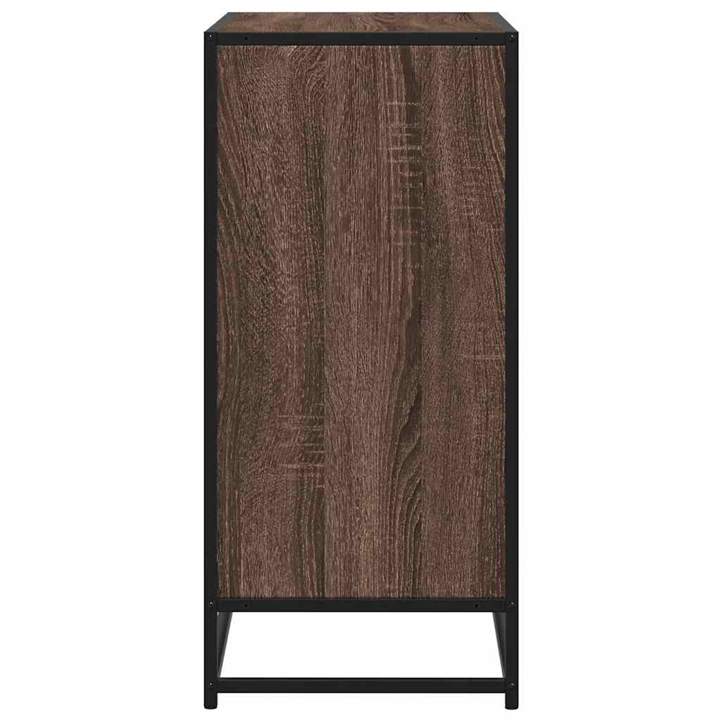 Skænk Brun Eg Look 68x35x76 cm Træmateriale