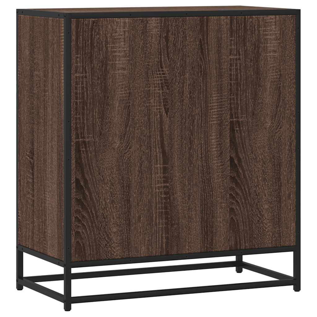 Skænk Brun Eg Look 68x35x76 cm Træmateriale