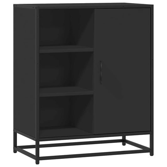 Skænk Sort 62x35x76 cm Træmateriale