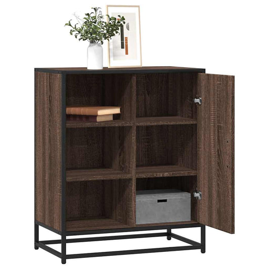 Skænk Brun Eg Look 62x35x76 cm Træmateriale