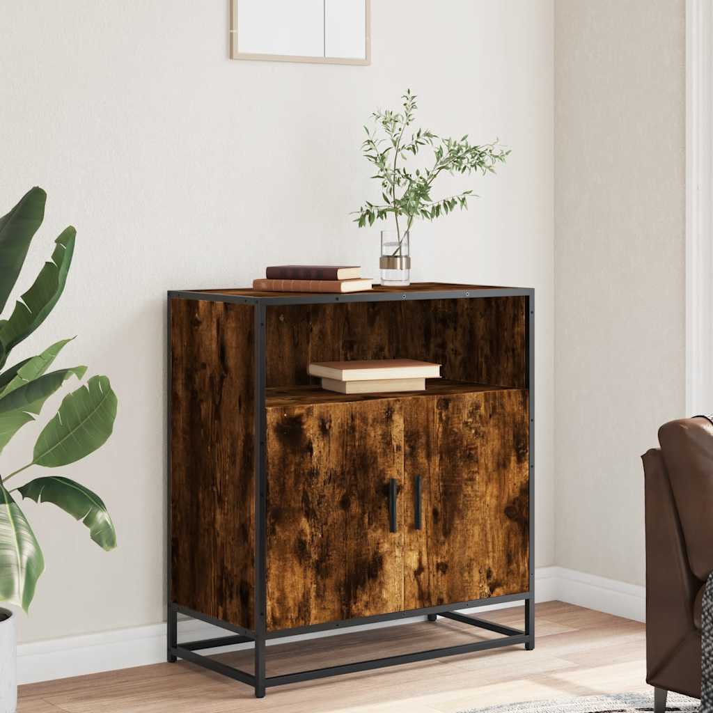 Skænk røget eg 68x35x76 cm træmateriale