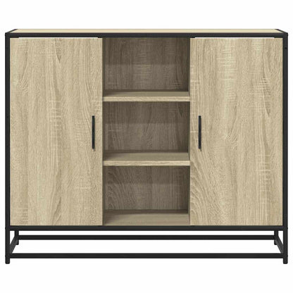 Sideboard Sonoma-Eiche 92x35x76 cm Holzwerkstoff
