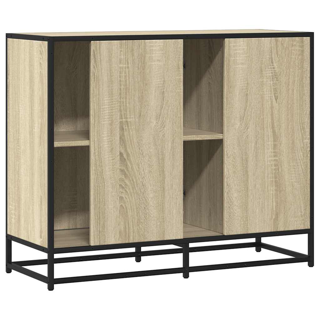 Skænk Sonoma Eg 92x35x76 cm Træ Materiale