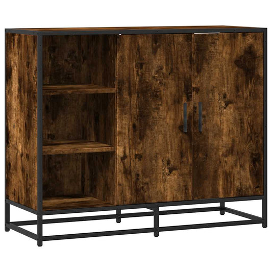 Skænk røget eg 92x35x76 cm træmateriale