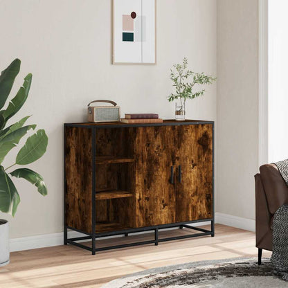 Skænk røget eg 92x35x76 cm træmateriale