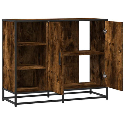 Skænk røget eg 92x35x76 cm træmateriale