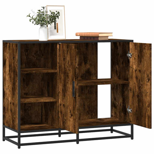 Skænk røget eg 92x35x76 cm træmateriale
