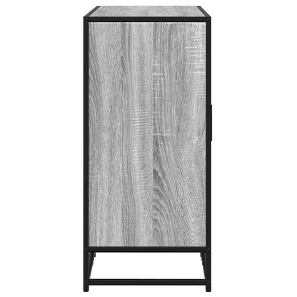 Skænk Grå Sonoma 92x35x76 cm Træmateriale