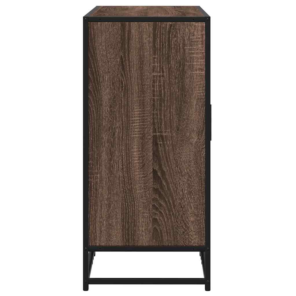 Skænk Brun Eg Look 92x35x76 cm Træmateriale