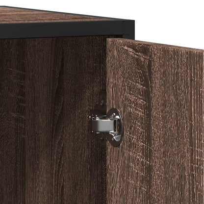 Skænk Brun Eg Look 92x35x76 cm Træmateriale
