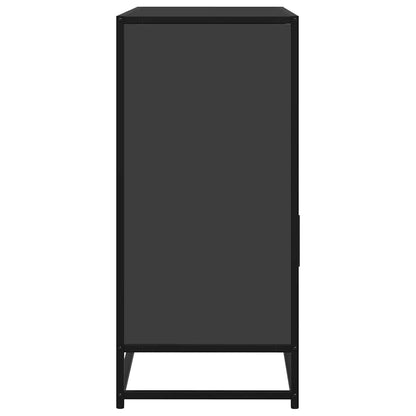 Skænk Sort 100x35x76 cm Træ Materiale