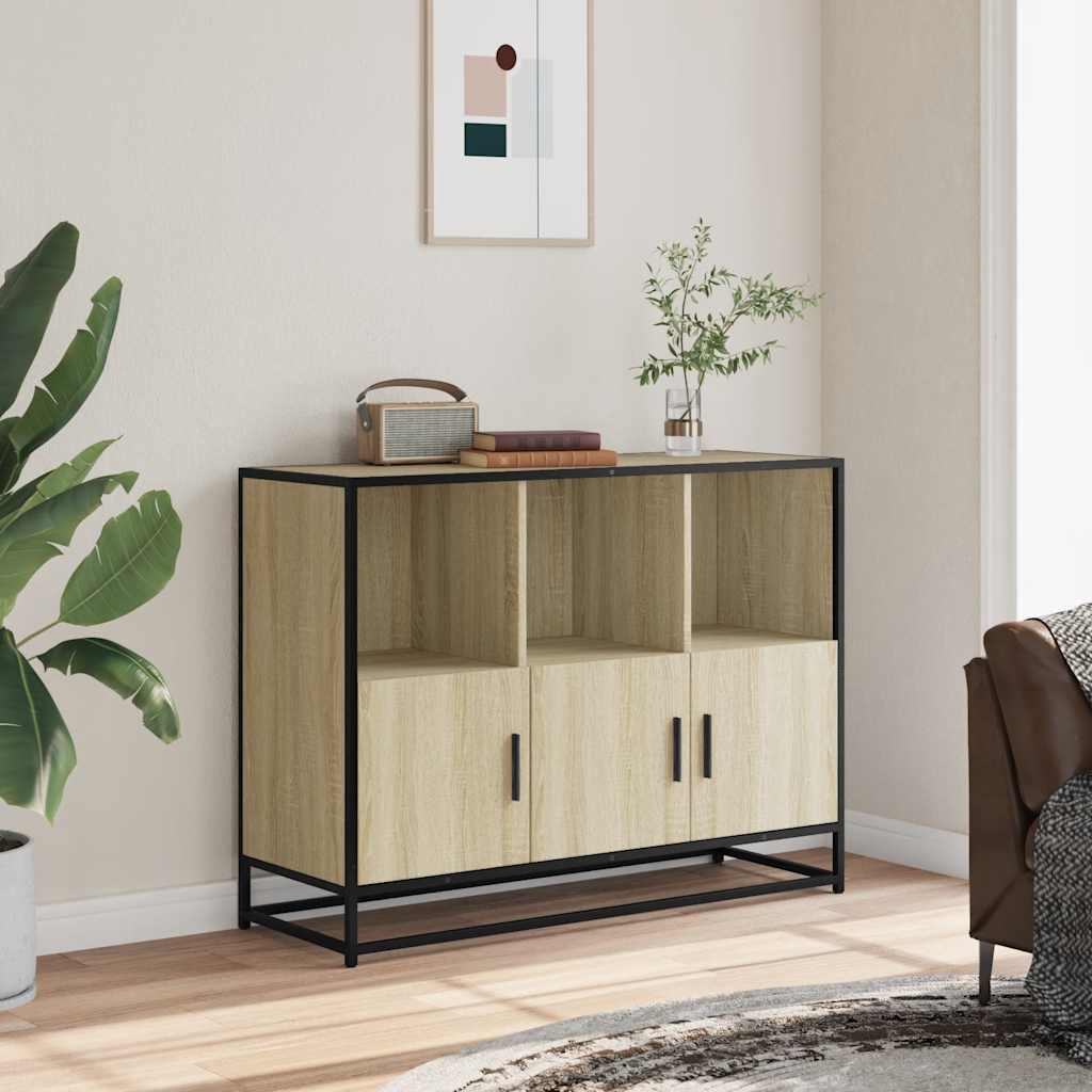 Skænk Sonoma Eg 100x35x76 cm Træ Materiale