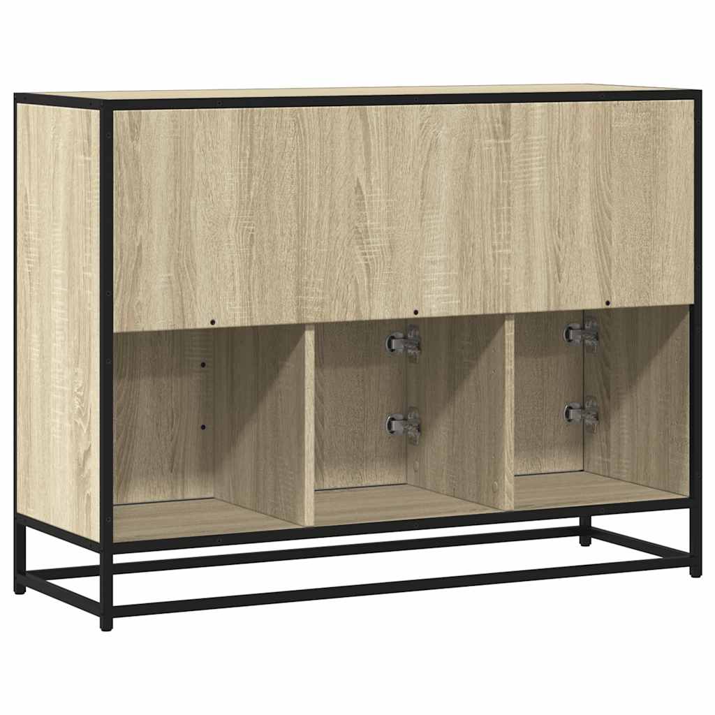 Skænk Sonoma Eg 100x35x76 cm Træ Materiale