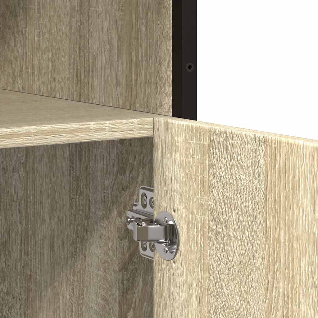 Skænk Sonoma Eg 100x35x76 cm Træ Materiale